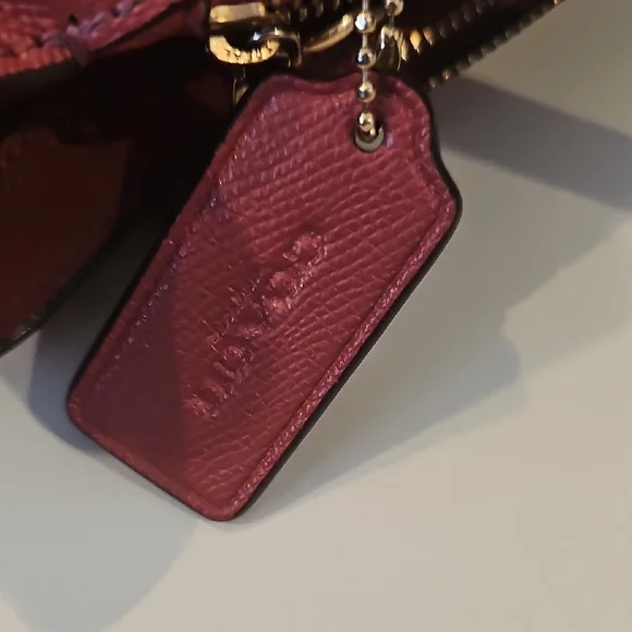 🍄 Coach Rose Leather Shoulder Bag - Picture 7 of 16